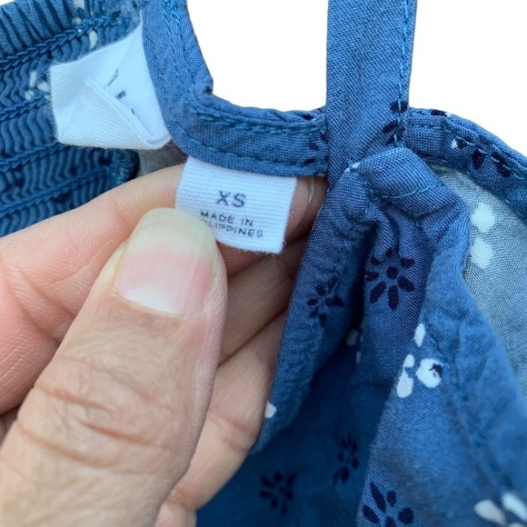 Gap women's XS spaghetti strap blue sundress - Picture 4 of 5